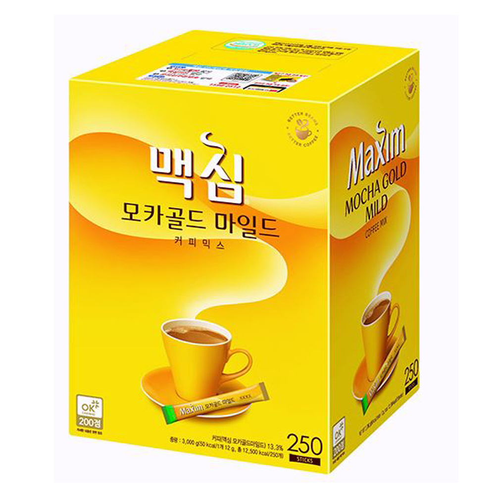 동서식품 맥심 모카 골드 마일드 12g x 250개입
