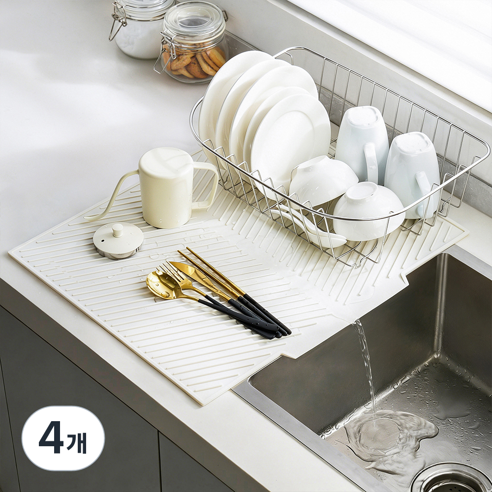 코멧 실리콘 식기건조 매트 중형 상세사진 1