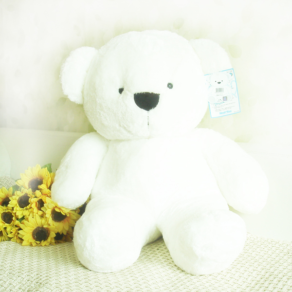 디자인에버 스노우 화이트 빅 베어 트롬곰 75cm