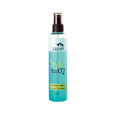 꽃을든남자 헤어케어 시스템 실키 샤이닝 투페이스 255ml