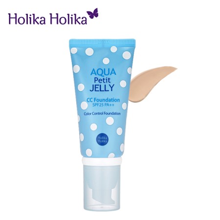 엔프라니 홀리카홀리카 아쿠아 쁘띠 젤리 CC 파운데이션 50ml(SPF25)