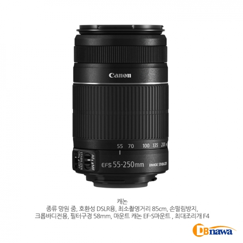 캐논 캐논 EF-S 55-250mm F4-5.6 IS STM