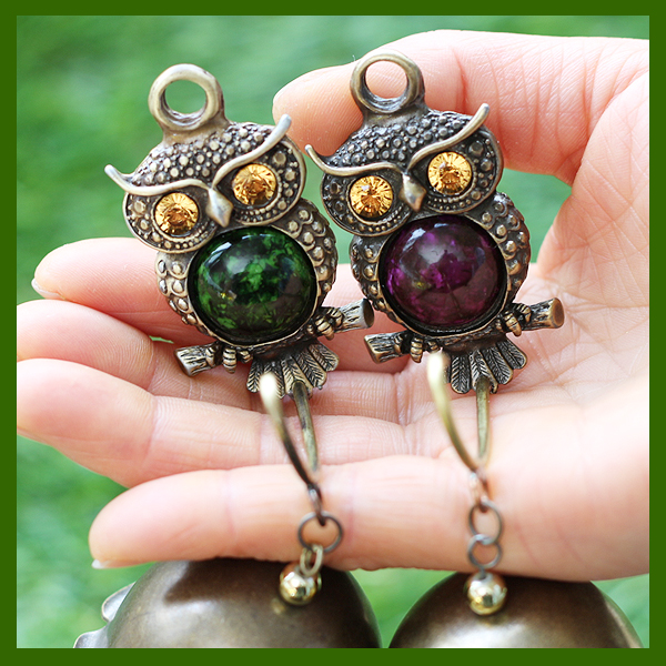 Blessing Dongle Owl Keyring Keychain Car Key Chain