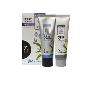 창포 헤어 컬러 트리트먼트 염색