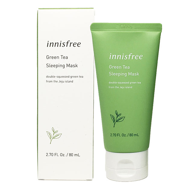 이니스프리 그린티 슬리핑 팩 80ml
