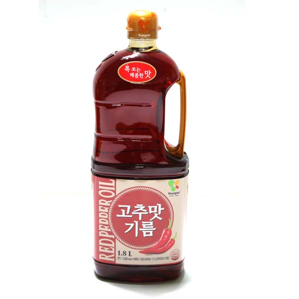 영미산업 YOUNGMI 고추맛기름 1.8L