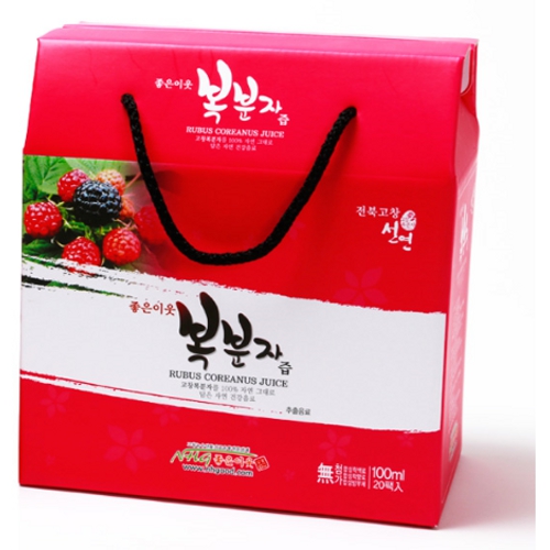 한농마을 고창 복분자즙 100ml * 20포