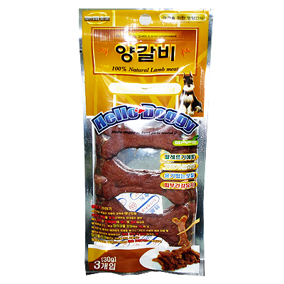 펫더맨 헬로도기 양갈비 30g