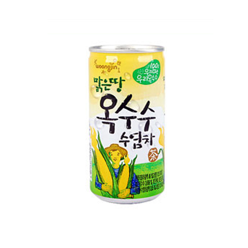 웅진식품 웅진 맑은땅 옥수수수염차 180ml