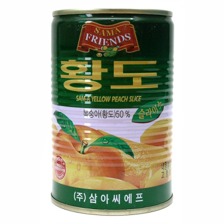 삼아씨에프 삼아씨에프 황도 슬라이스 400g