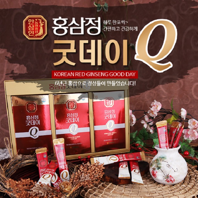한삼인 홍삼정 굿데이Q 10ml * 30개입