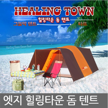 엣지하우스 엣지하우스 힐링 타운 돔 텐트 EHT-6000 6인용