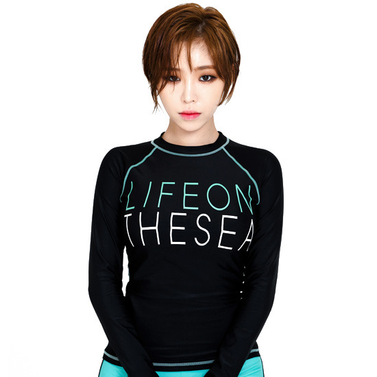 아이템홀릭 메르시엘 라이프온더씨 여성 래쉬가드