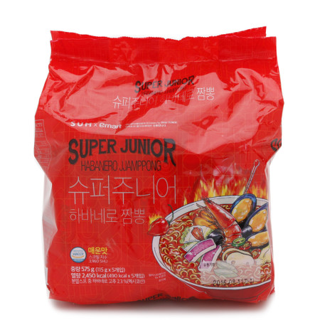 삼양 슈퍼주니어 하바네로 짬뽕 115g